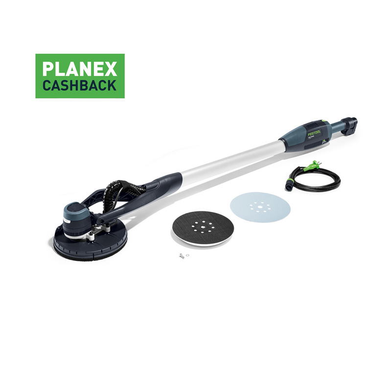 Ръчна шлифовачка с дълга дръжка PLANEX easy, LHS-E 225 EQ-CB